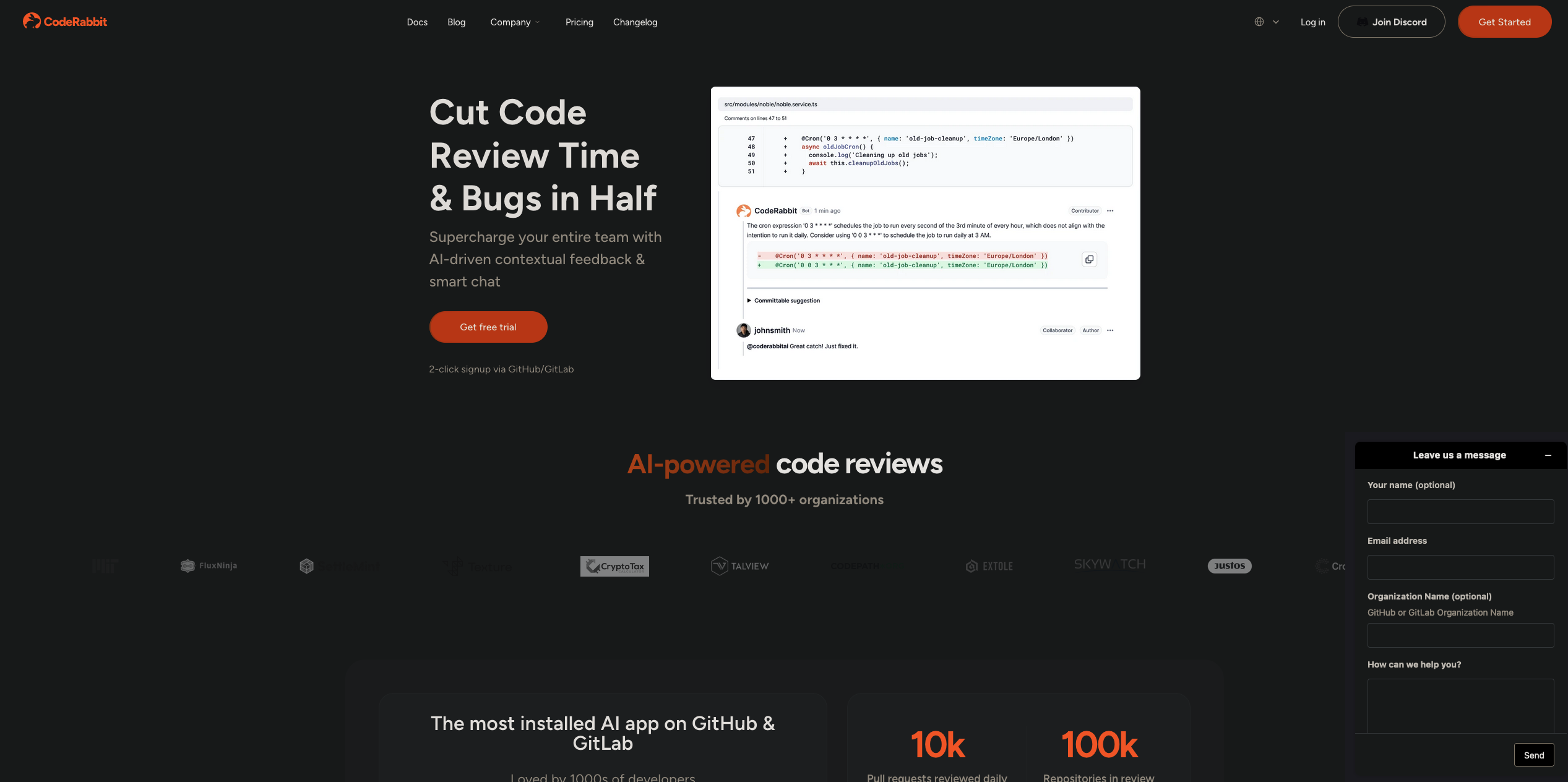 How to Open a Support Ticket-CodeRabbit